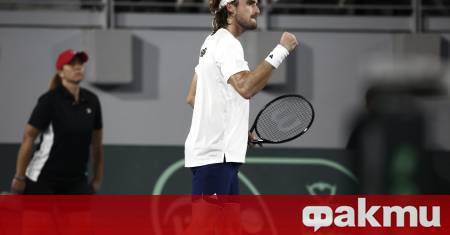 Гръцката тенис звезда Стефанос Циципас гледа с оптимизъм към идващата