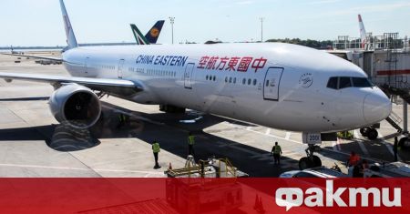 Вторият по големина китайски въздушен превозвач China Eastern Airlines претърпя