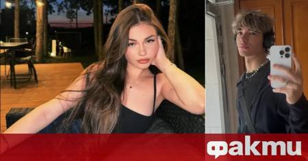 Новата и млада свестка двойка Никола Цолов и Крисия Димитрова