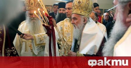 Сръбският патриарх Ириней е бил хоспитализиран днес след като е