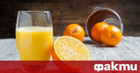 Голяма порция портокалов сок понижава кръвното налягане а редовната консумация