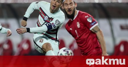 Сърбия и Португалия завършиха 2:2 в квалификационен мач за Мондиал