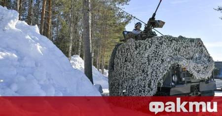 Русия увеличава военното си присъствие на границата с Финландия съобщава