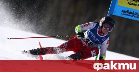 Състезаващата се за България Анина Цурбриген не успя да финишира