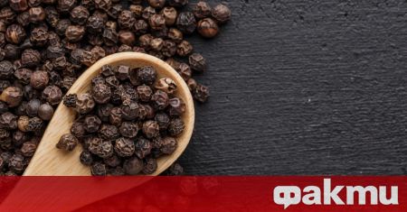 Черният пипер е сред най използваните подправки в българската кухня а