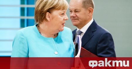 Германският канцлер Ангела Меркел е поздравила Олаф Шолц за победата