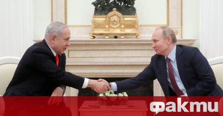 Руският президент Владимир Путин и израелският министър председател Бенямин Нетаняху