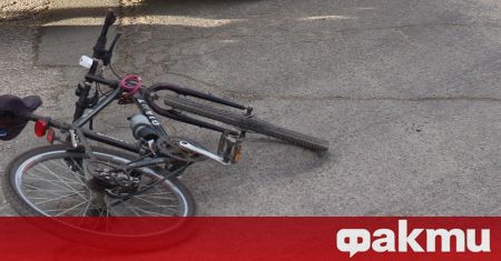 17 годишна велосипедистка е с опасност за живота след катастрофа в