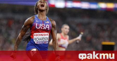 Известната американска лекоатлетка и олимпийска шампионка Ша’Кари Ричардсън отново попадна