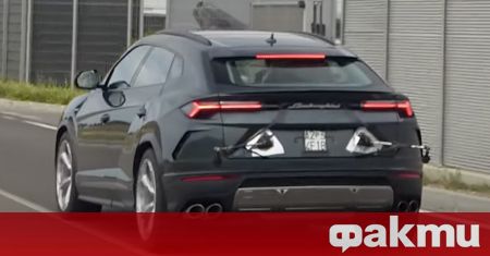 Видео публикувано в канала Varryx в YouTube показва тестово Lamborghini