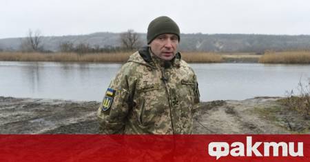 Новоназначеният главнокомандващ на Въоръжените сили на Украйна ВСУ генерал майор