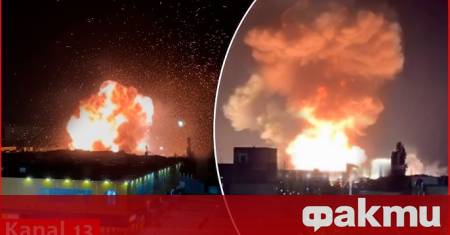 В резултат на удара на украински дронове по пристанищната и