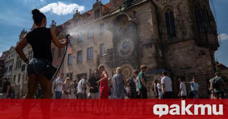 Чехия и Германия отчетоха днес абсолютни температурни рекорди 40 6