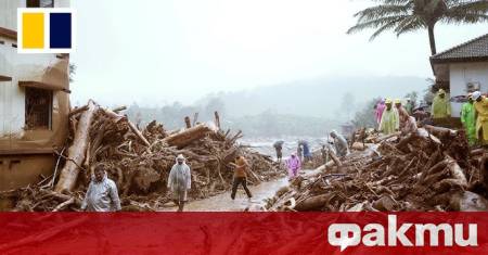 Кални свлачища и внезапни наводнения предизвикани от продължаващите от дни