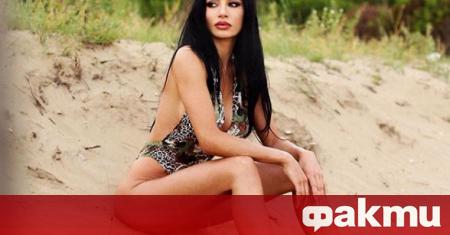 Сексапилната моделка Андреа Сасу оглави класациите за най красива футболна съпруга