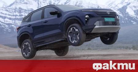 Tata Motors навлиза в сегмента на електрифицираните SUV модели с