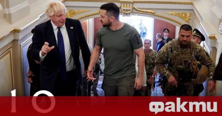 Бившият британски премиер Борис Джонсън пристигна в Одеса съобщи Telegram