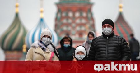 Русия съобщи за рекордните 22 778 нови случаи на заразяване