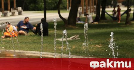 От днес започва поетапното пускане на градските фонтани в София