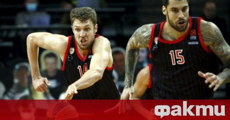 Българската баскетболна звезда Александър Везенков се разписа с дабъл-дабъл –