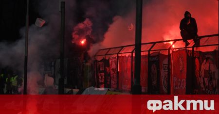 Агитката на ЦСКА нанесе сериозни щети по трибуните на стадион