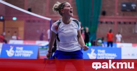 Вълнуващ успех за българския парабадминтон Емона Иванова в тандем с