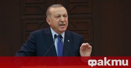 Турският президент Реджеп Ердоган заяви, че в края на тази