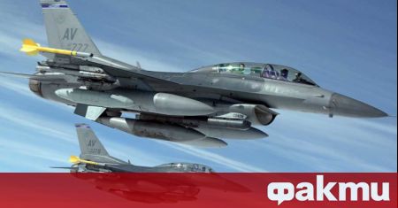 България ще получи тренировъчни симулатори за изтребители F-16 за обучение