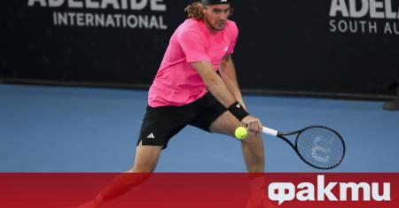 Гръцката тенис звезда Стефанос Циципас който е двукратен финалист на