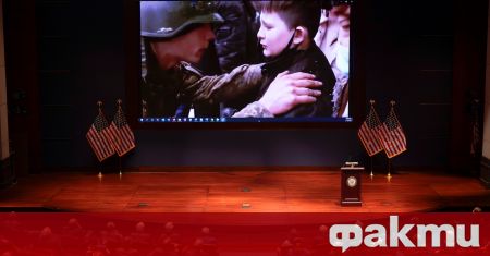Украинският президент Володимир Зеленски е показал емоционално видео на американския