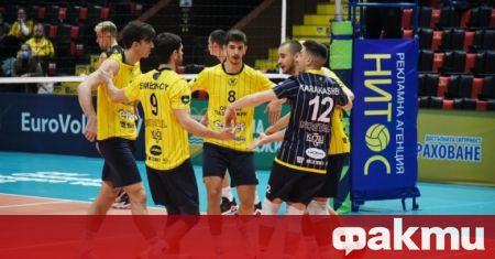 Волейболистите на Хебър Пазарджик записаха 18-а победа в първенството при