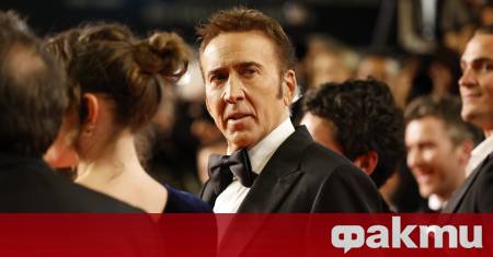 Заснемането на сцена от военния филм на Никълъс Кейдж в