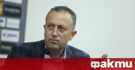 Вицепрезидентът на Българския футболен съюз Атанас Фурнаджиев заяви в ефира