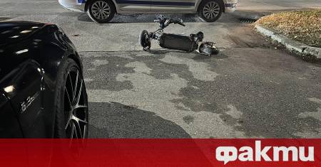 През изминалата седмица драстично зачестиха инцидентите с тротинетки Двама младежи