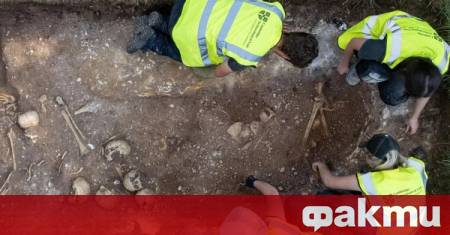 В Англия в покрайнините на Кеймбридж в парка Уандълбъри археолози