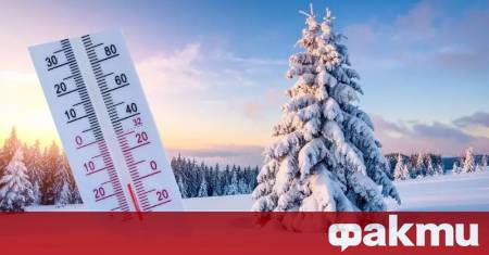 В по голямата част от страната се очакват снеговалежи силен