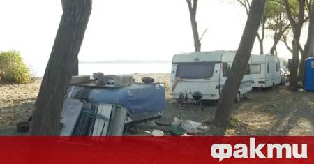 Наредба ще определя местата за временно разполагане на палатки кемпери