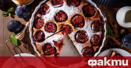 Необходими продукти сливи 500 г яйца 3 бр захар 180