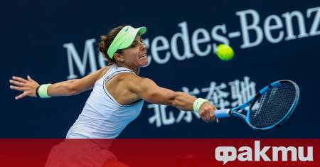 Българската тенисистка Виктория Томова демонстрира отлична форма и започна с