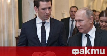 Руският президент Владимир Путин и австрийският канцлер Себастиан Курц обсъдиха