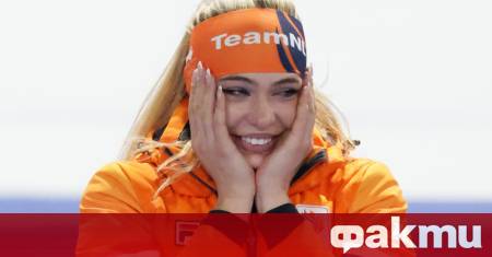 Истинска вихрушка от емоции и възторг предизвика появата на кънкобегачката