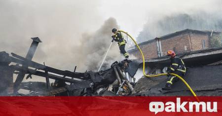 Русия предприе масирана въздушна атака срещу Украйна през нощта довела