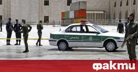 Иранската революционна гвардия IRGC обяви че петролен танкер е избухнал