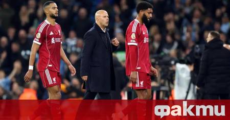 Мениджърът на Ливърпул Арне Слот остави Мохамед Салах на пейката