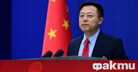Говорителят на китайското външно министерство Джао Ли джан се обяви категорично