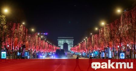 Над 6000 души са били глобени във Франция в новогодишната