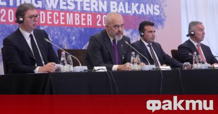 Представители на Сърбия Албания и Северна Македония договориха идеята за