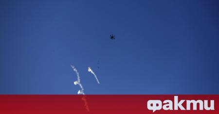 Израелските войски свалиха малък дрон, който е навлязъл в израелското