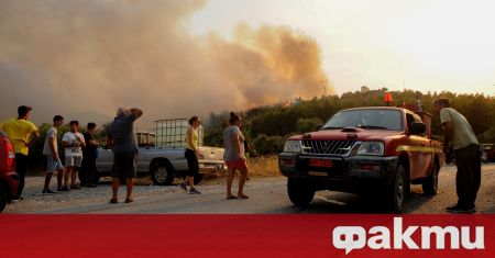 60 горски пожара са избухнали за 24 часа в Гърция