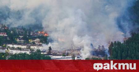 Опустошителни горски пожари в Норвегия и Канада предизвикаха извънредна ситуация